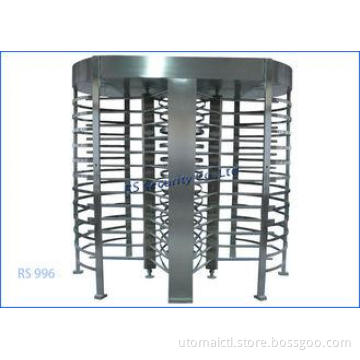 Security Rotary Smart Full Height Turnstiles Gate With 304